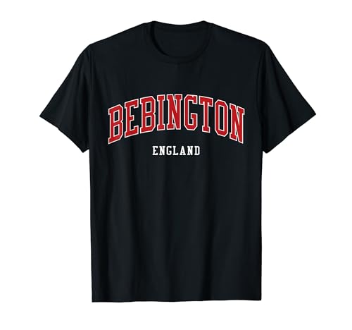 Bebington England College University Style T-Shirt