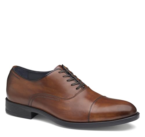 Image of Johnston & Murphy Flynch Cap Toe Lace-Up Dress Shoe