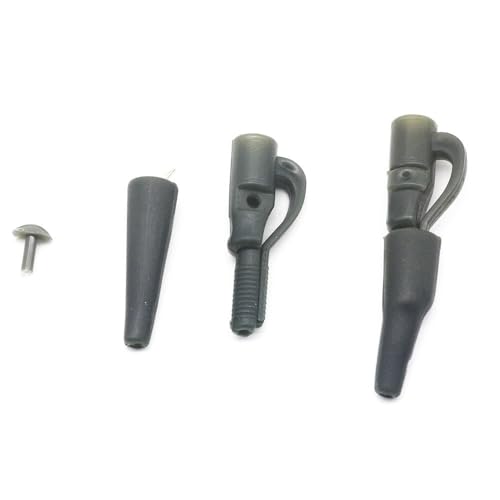 40 piezas clips de seguridad para pesca de carpa miniatura 6