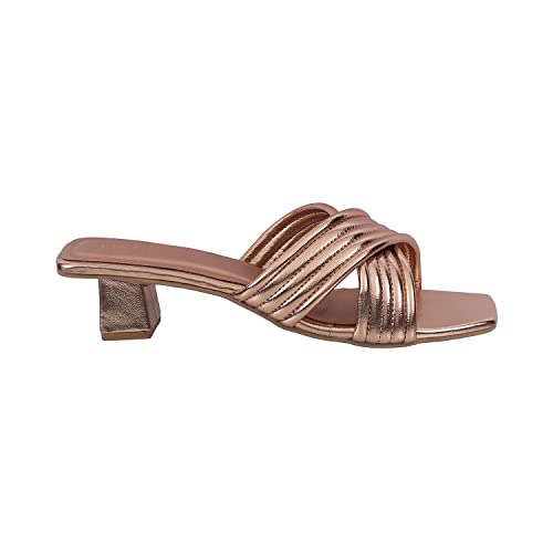 Image of Metro Women's Mule Fashion Block-heel Sandal