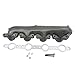Right + Left Exhaust Manifold Kit For 1999-2003 Ford E-350 Super Duty/Excursion/F-250 Super Duty/F-350 Super Duty/F650/F750 1824273C1,1827273C1, 1831025C1, 674-746, 674-745
