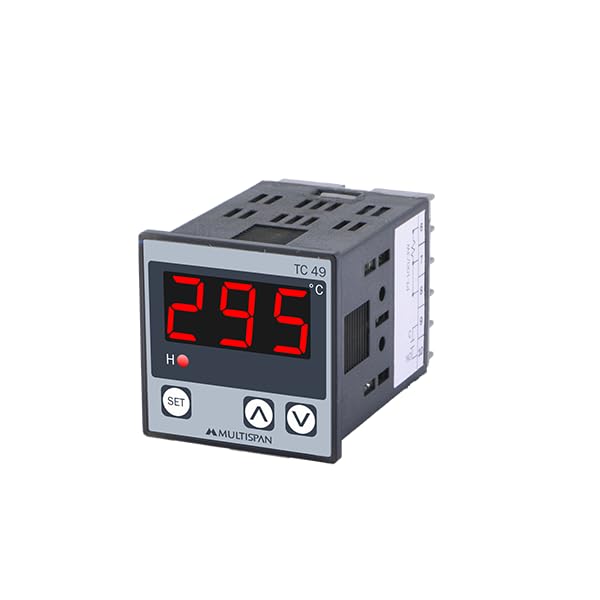 Multispan TC-49 Digital Temperature Controller, 48 x 48 x 70 (J/K Type)