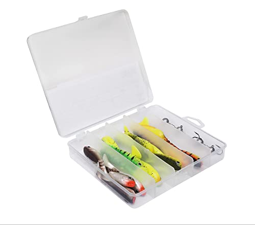 Berkley Pulse Shad Mixbox Boîte de Leurres Souples avec Têtes Plombées pour la Pêche des Carnassiers en Eau Douce… - Image 3