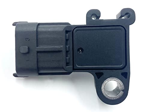 Junri 12591290 55573248 Manifold Absolute Pressure MAP Sensor Air Intake Compatible with Chevy Avalanche Colorado Corvette Cruze Cadillac CTS XTS Escalade Express Silverado GMC Canyon 12644228