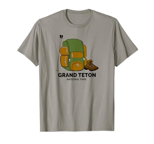 Mochila Grand Teton National Park Camiseta