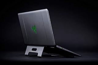 Razer Laptop Stand: Ergonomic Design - Anodized Aluminum Construction - Black