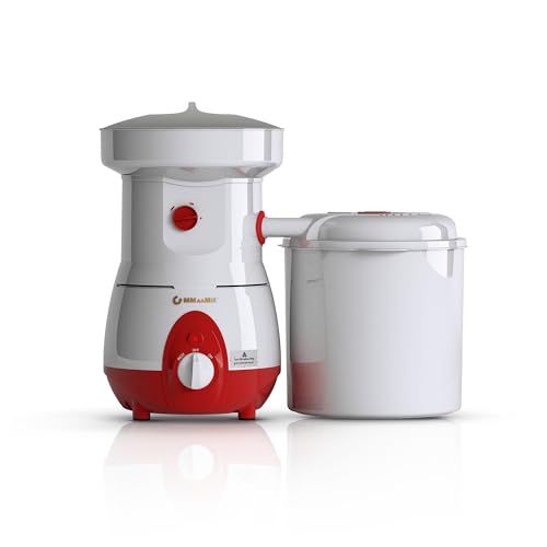 Lesco MMaamill 1250 watts Home Grain Mill Fully Automatic Domestic Flour Mill Machine -Atta Chakki,Aata Maker,Ghar Ghanti|Approx 15-30Kg/Hr Grinding Capacity,1kg Grains in 3mints |100% Copper Winding