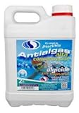 No produce espuma ni modifica el pH del agua en las dosis recomendadas. No contiene cloro.