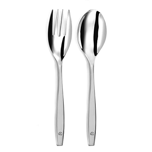 LOU LAGUIOLE - Couverts de service - Figure - Acier inoxydable 18/0, Finition Satinée - Longueur 255 mm