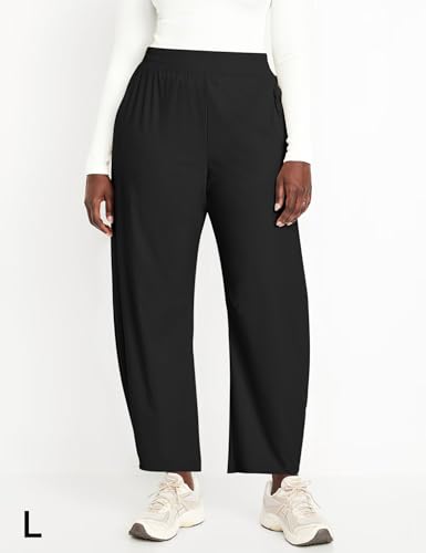 Ugerlov Womens Barrel Ankle Pants Quick Dry Lightweight Hiking Pants Wide Leg High Waisted Baggy Trousers with Pockets3