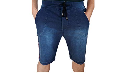 Kit 3 Bermudas Jeans Masculina Moletom Jeans Tamanho:40