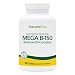 Natures Plus Mega B150 Complex - 90 Vegetarian Tablets, Sustained Release - Maximum Potency B Complex Vitamin Supplement, Energy & Brain Booster, Stress Reliever - Gluten Free - 90 Servings