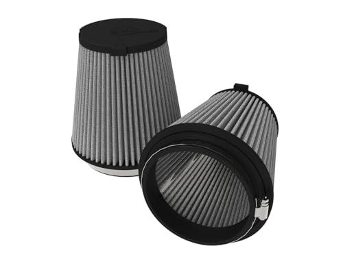 aFe POWER 10-10407DM Magnum FLOW OE Replacement Air Filter w/Pro 5R Media (Pair) Ford Mustang GT/Dark Horse 2024 V8-5.0L