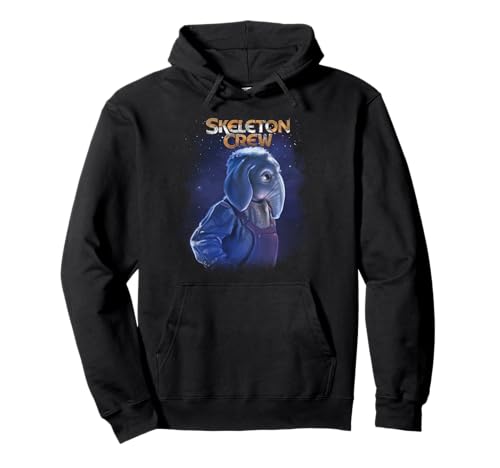 Star Wars Skeleton Crew Blue Neel Big Chest Portrait Pullover Hoodie