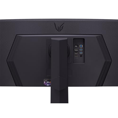 Image of LG 45GR75DC-B Ultragear Curved Gaming Monitor 45-Inch 32:9 Dual QHD 1ms 200Hz VESA DisplayHDR 600 with DCI-P3 95% AMD FreeSync Premium Pro Enhanced Gaming GUI DTS HP:X 3-Way Adjustable Stand - Black