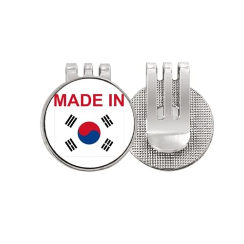 Marqueur de balle de golf magnétique avec finition émail premium