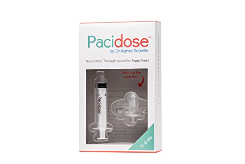 Pacidose Pacifier Liquid Medicine Dispenser With Oral Syringe | Newborn Baby | 0-6 Months #TOP1