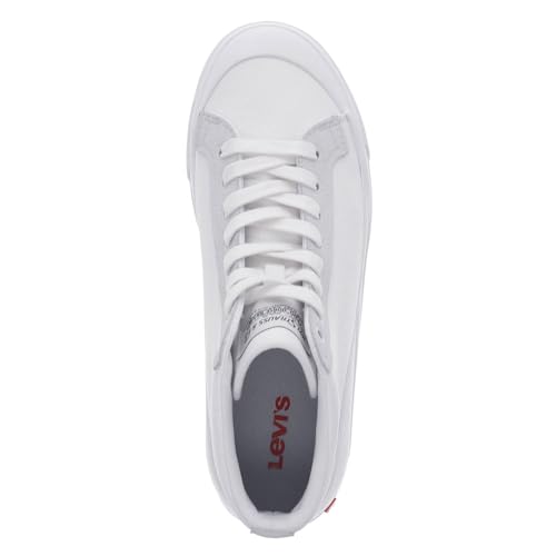 Levi's Men's Casual Sneaker, White, 10.52
