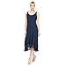 S.L. Fashions Women's Embellished Neckline & Shoulder, Mother of The Bride Jacket Dress (Petite and Regular Sizes), Navy, 16