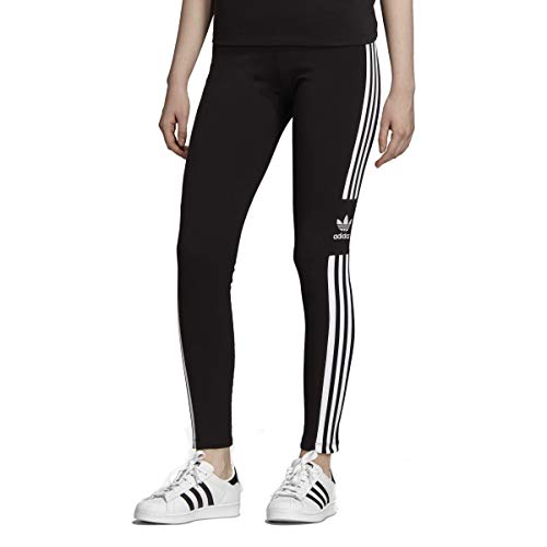 adidas (アディダス オリジナルス) adidas Originals DV2636 WOMEN TREFOIL TIGHTS トレフォイルタイツ BLACK [並行輸入品]