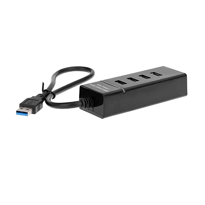 Wefly USB 3.0 Hub, 4 Ports Extender, Network Hub Adapter, Splitter Compatible for Flash Driver, Laptop, Keyboard, Notebook PC, Mouse, Table,... - Image 4