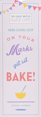 Télécharger Great British Bake Off Slim Official 2019 Calendar - Slim Wall Calendar Format livre En ligne