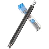 KAILIKETIY Matita Meccanica in Metallo 5,6 Mm con Ricariche 2b, Portamine Automatico per Studenti, Cancelleria Scolastica per Disegno e Scrittura Quotidiana