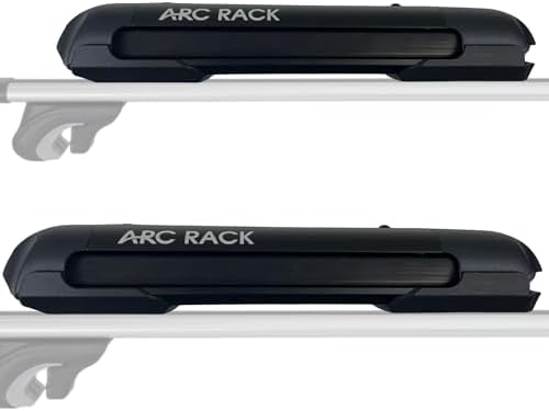 18" Small Multi-Purpose Roof Car Carrier, Transport 2 Ski's, 2 Sn...