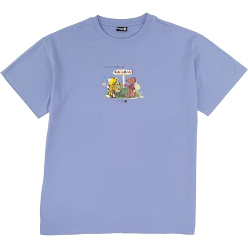 T-shirt Bavaria homme coton bleu ciel manches courtes XL