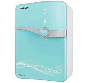 Havells Delite with 100% RO, Germicidal UV and UV LED Water Purifier (Aqua Green and White)