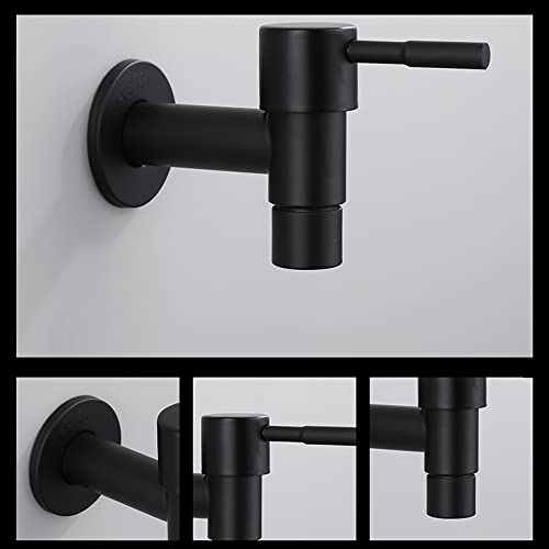 Fregona-Piscina-Grifo-Grifo-Agua-Montado-en-la-Pared-Balcon-Fregadero-Fregadero-Grifo-de-Balcon-Montado-en-la-Pared-Grifo-Negro-para-Lavadero-Bano-Jardin-Cocina