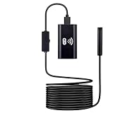 WiFi Endoscope Camera 8mm Mini Lens HD720P USB Drain Pipe Engine Inspection Borescope LED Waterproof for Phone PC