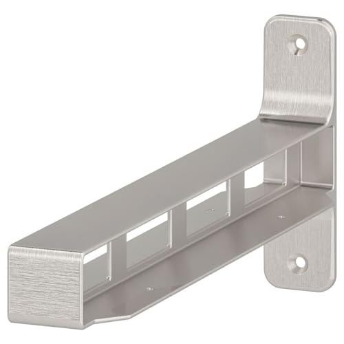 IKEA GRANHULT - Soporte de unión niquelado (30 x 12 cm)