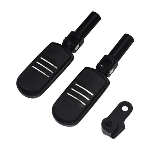 Repose-pieds passager moto anti-vibration avec fixations pour Slim FLS et Bones FLSTSB
