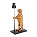 Produktbild Steinhauer Tischleuchte Tischlampe Nachttischleuchte, Designlampe mit Erdmännchen, Schreibtischlampe, Tierdekor, Metall, schwarz gold, E27 Fassung, HxB 22x20 cm