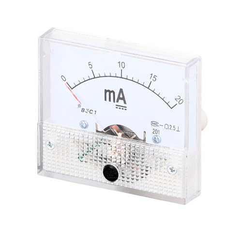 Amperímetro analógico 85C1 DC 0-50mA medidor de corriente 2