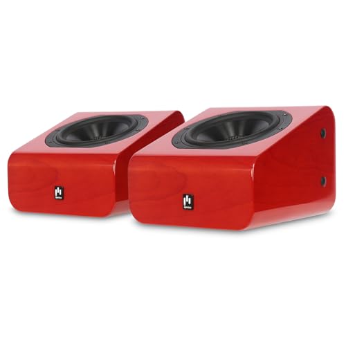 Aperion Audio Dolby Atmos A5 Immersive Height Module Atmos Upfiring Enabled Speaker Pair (Gloss Cherry)