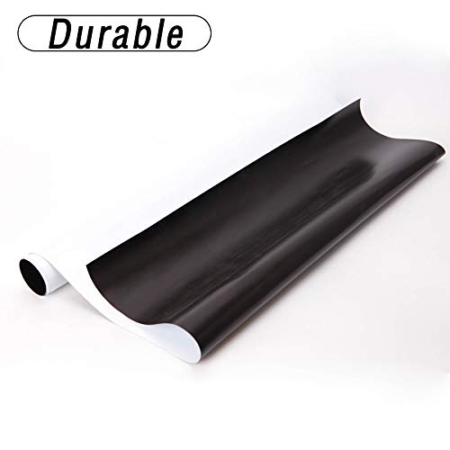 Zhidian Magnetic Whiteboard Contact Paper For Wall 60 X 36 Inches, Magnetic Dry Erase White Board Sticker With Non-Adhesive Backing For Office Home School #TOP4