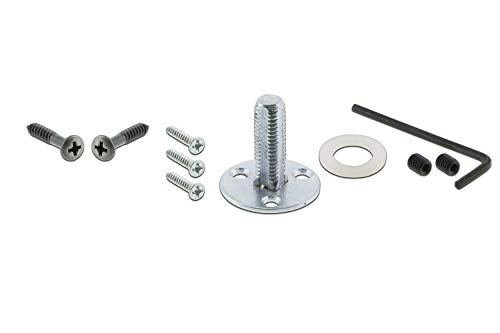 Image of Nostalgic Warehouse Craftsman Plate with Waldorf Crystal Knob, Single Dummy, Antique Pewter