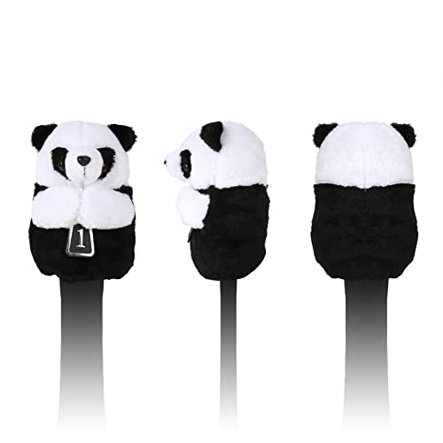 Andux Plush Golf 460Cc Driver Wood Club Head Covers Panda Mt/Mg74 #TOP2