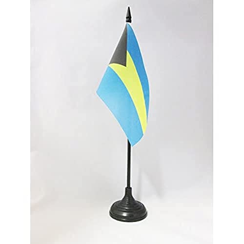 AZ FLAG Bandiera da Tavolo Bahamas 15x10cm