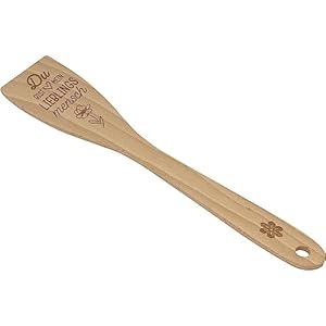 GRUSS & CO Pfannenwender Motiv Mensch Buchenholz