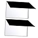 OSALADI 2pcs A4 Fill Light Board White Reflector Photography Reflector Cardboard Photography Accessories Reflective Board Reflector Panel Diffuser Reflective Paper Camera