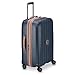 DELSEY PARIS Carrousel Hardside Expandable Luggage with Spinner Wheels, Navy, Checked-Medium 24 Inch
