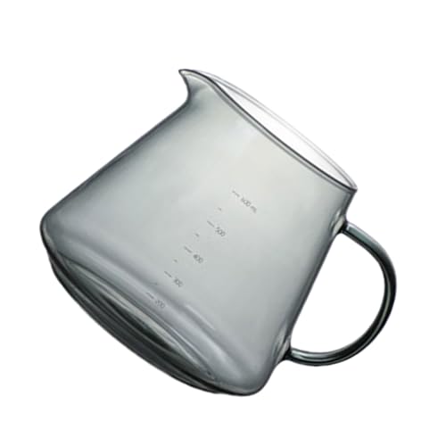 Servidores de café de vidrio que se vierte sobre ollas para compartir, tés helados, gotero de bebidas de agua con báscula, tés helados, bebida de agua con báscula