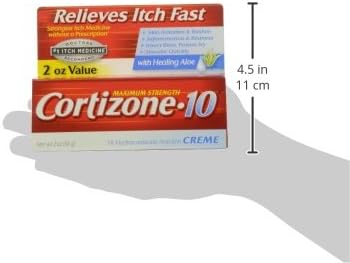 Cortizone-10 Max Strength Creme, 2 Ounce