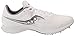 Saucony Women's Velocity Mp Sneaker, White/Silver, 9