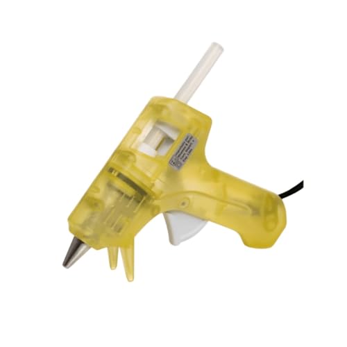 Pistola De Cola Quente Rhamos E Brito Amarela (8w/20w) Cor Amarelo 110v/220v