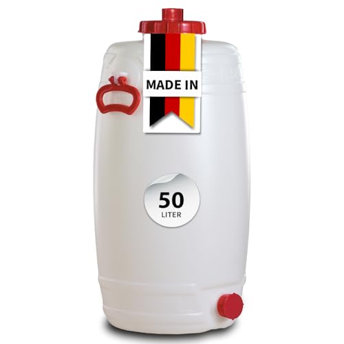 GRAF Universal-Fass 50 Liter rund, lebensmittelechtes PE-Fass