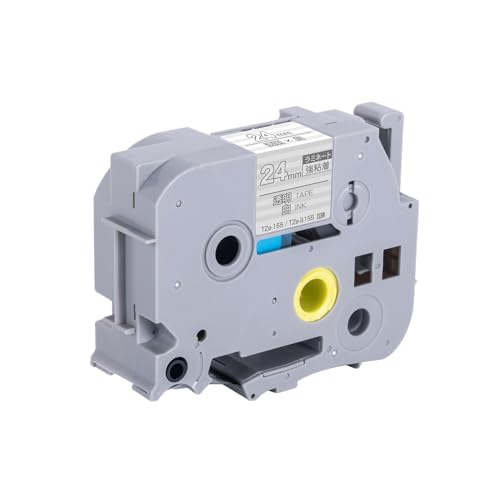 �u���U�[�p �s�[�^�b�` ���~�l�[�g�e�[�v TZe-155 TZe-S155 24mm �����e�[�v ������ ���S�� �P�i �݊����x�� �e�[�v�J�[�g���b�W �e�[�v�J�Z�b�g TZe �e�[�v PT-9700PC PT-9800PCN PT-P900W PT-P91